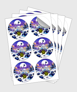 Custom UV stickers