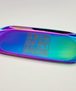 Custom Engraved Large Premium Steel Rolling Tray